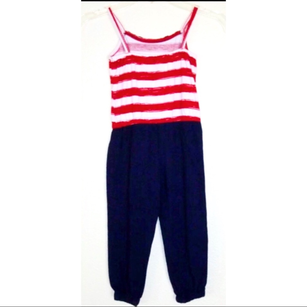 Girls CHILDREN'S PLACE Jumpsuit striped Sz 2T - Picture 2 of 2